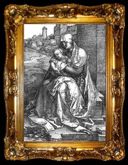 framed  Albrecht Durer Madonna by the Wall, ta009-2